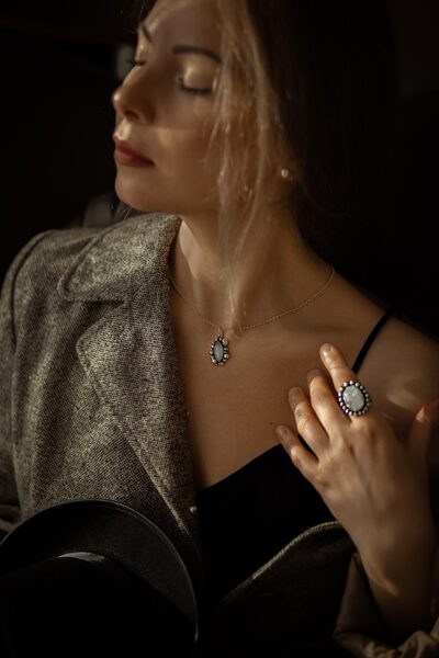 Source of Light Moonstone Pendant