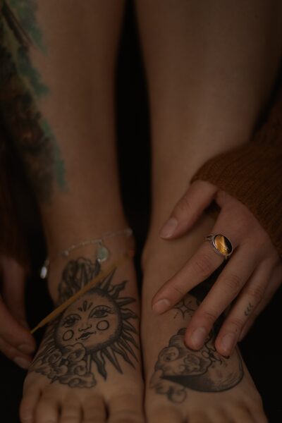 Brave One Tiger's Eye Ring / UK Size R 1/2 / US Size 9